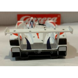 SLOT CAR CARRERA EXCLUSIV 20428 AUDI R8 -38 CHAMPION RACING PLM 2001 1/24