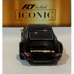 SLOT CAR FLY E2104 PORSCHE 911 CARRERA RS STREET VERSION BLACK GOLD