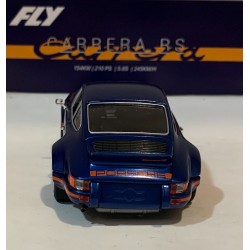 SLOT CAR FLY A2077 PORSCHE 911 CARRERA RS STREET VERSION BLUE ORANGE