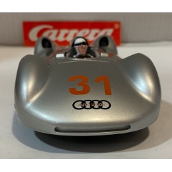 SLOT CAR CARRERA EXCLUSIV 20470 AUTO UNION TYP C STROMLINE -31 AVUS 1937 1/24