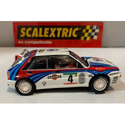 SLOT CAR SCX SCALEXTRIC ALTAYA LANCIA DELTA INTEGRALE -4 MARTINI JUHA KANKKUNEN