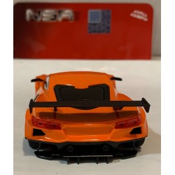 SLOT CAR NSR 0397 CORVETTE C8.R TEST CAR ORANGE