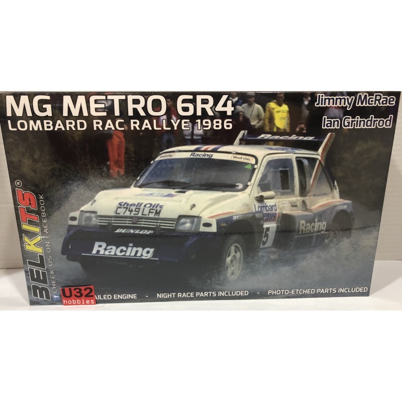 MG METRO 6R4 LOMBARD RAC RALLYE 1986 J.McRAE-I.GRINDROD