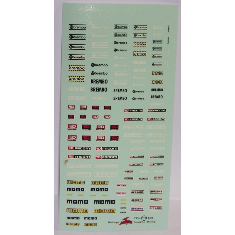 CALCA BREMBO-FACOM-MOMO-AREXONS  1/24