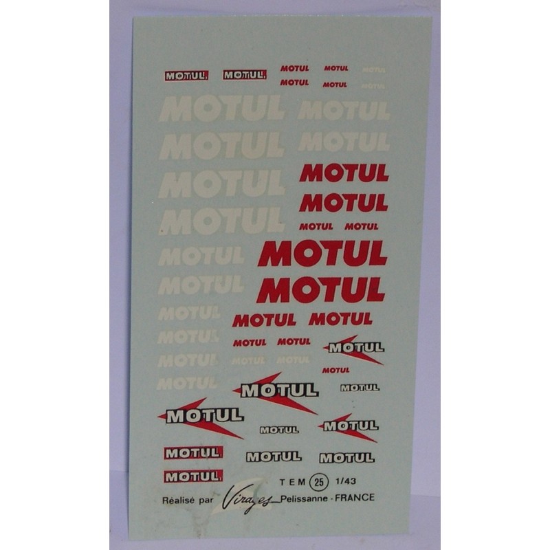 CALCA LUBRICANTES MOTUL 1/43