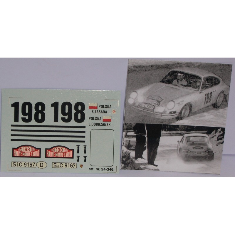 CALCA PORSCHE 911 RMC 1968 POLSKA-S.ZASADA-J.DOBRZANSK 1/24