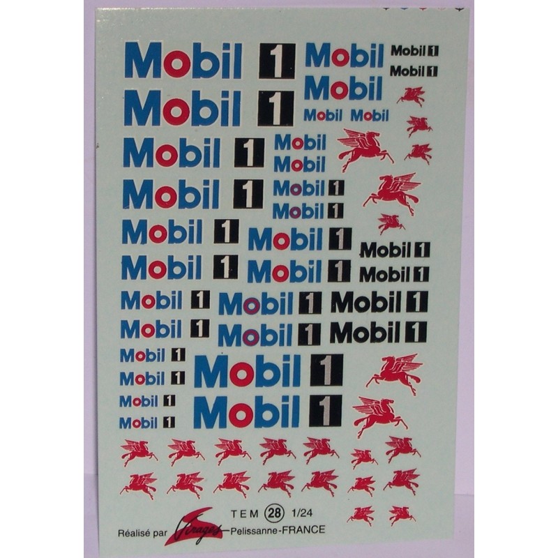 CALCA LUBRICANTES MOBIL 1/24