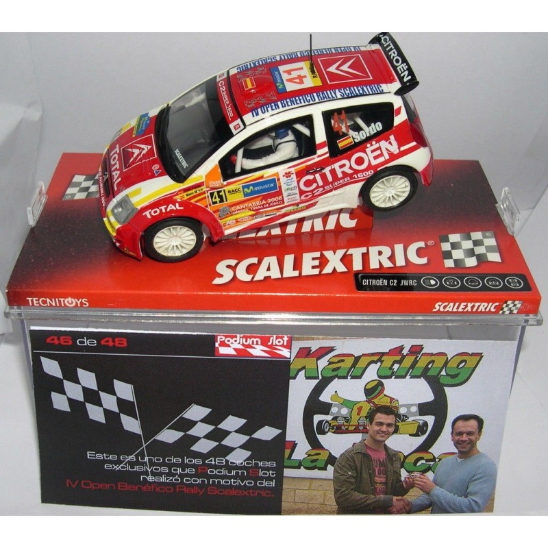 CITROEN C2 JWRC IV OPEN BENEFICO RALLY SCALEXTRIC