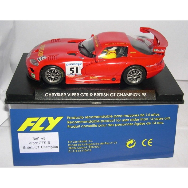 CHRYSLER VIPER GTS-R  BRITISH GT  N 51