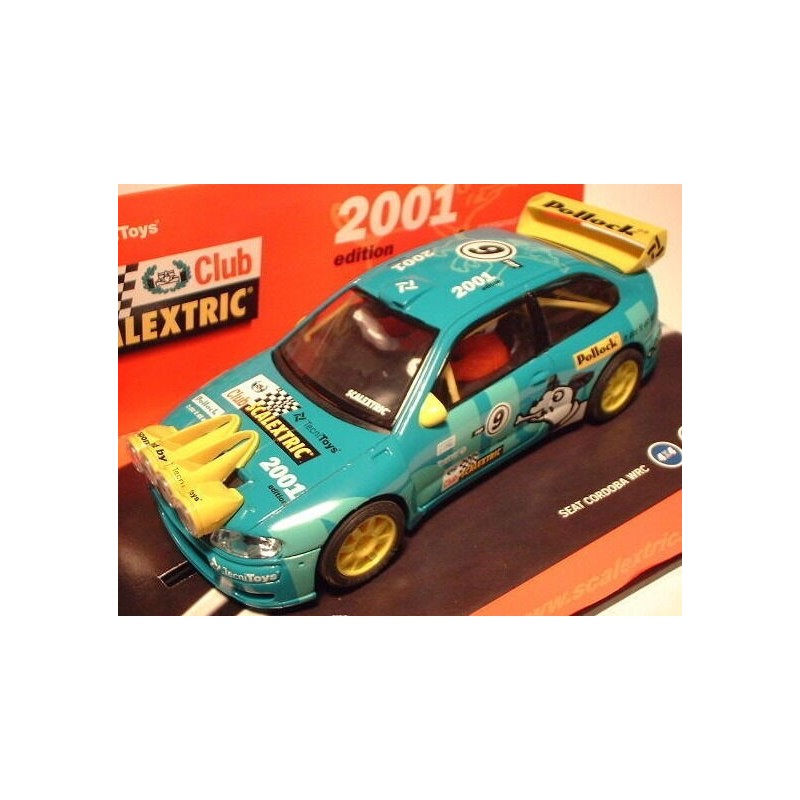 SEAT CORDOBA WRC SCALEXTRIC CLUB 2001