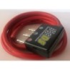 CONECTOR COMPACTO CON BANANAS + CABLE SILIOCONA 1.5m