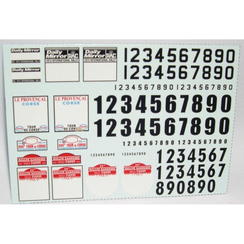 CALCA DORSALES RALLY PLATES 1/32