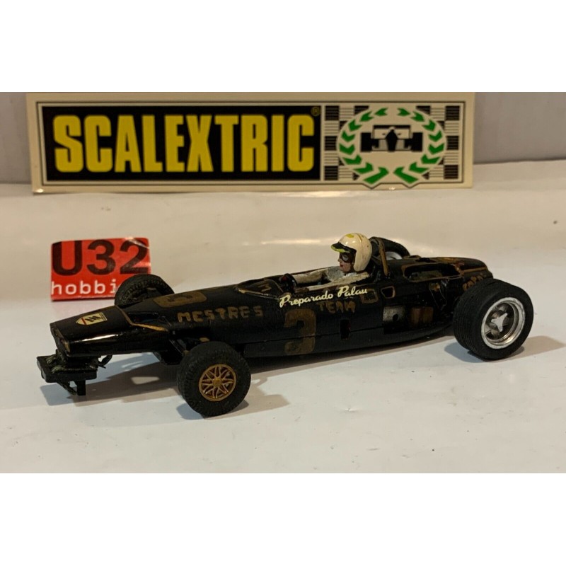 SLOT CAR SCX SCALEXTRIC EXIN C-37 BRM F1  PREPARADO PALAU