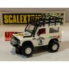 SLOT CAR SCX SCALEXTRIC EXIN STS 2205 LAND ROVER -5 TT 4x4 CAMEL BLANCO