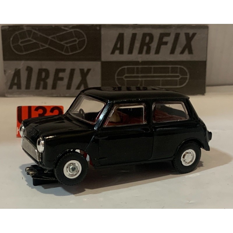 SLOT CAR MRRC 5165 MINI COOPER ROJO NEGRO