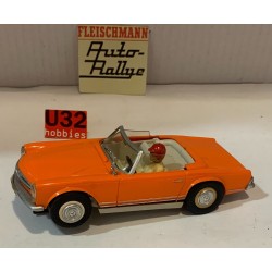 SLOT CAR FLEISCHMANN AUTO RALLYE 3261 MERCEDES BENZ 280SL NARANJA