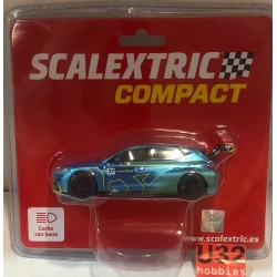 SCALEXTRIC COMPACT C10460S300 CUPRA E-RACER -27 TAMBAY CON LUZ