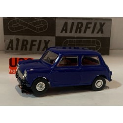 SLOT CAR MRRC 5165 MINI COOPER AZUL OSCURO CON PARACHOQUES