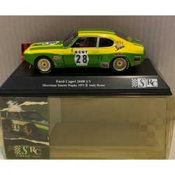 SLOT CAR SRC 900107 FORD CAPRI 2600 LV -28 SILVERSTONE TOURIST TROPHY 1973 ROUSE