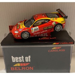 SLOT CAR SCX SCALEXTRIC  FERRARI MODENA GTC  -203 CARGLAS BEST OF BELRON LTD.ED.