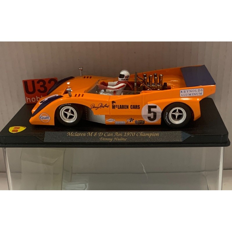 SLOT CAR VANQUISH MG CA1 McLAREN FORD M8D -5 CAN AM CHAMPION 1970 DENNY HULME