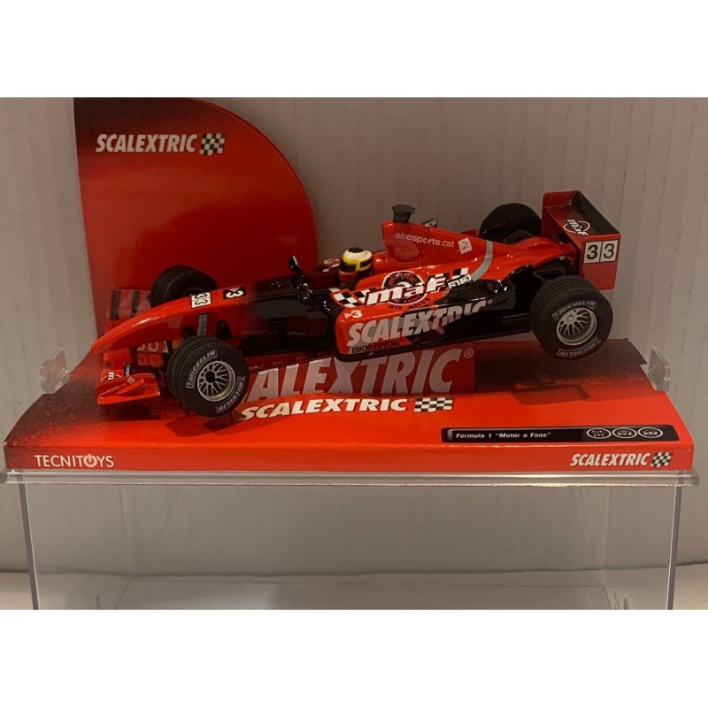 SLOT CAR SCX SCALEXTRIC 6353 FORMULA 1 -33 MOTOR A FONS LIMITED EDITION