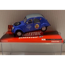 SLOT CAR SCX SCALEXTRIC 6488 CITROEN 2 CV SAHARA CLUB GRAZ