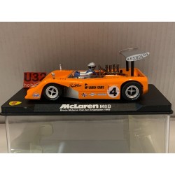 SLOT CAR VANQUISH MG CA21 McLAREN FORD M8D -5 CAN AM CHAMPION 1969 BRUCE McLAREN