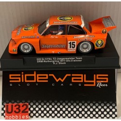 SLOT CAR RACER SIDEWAYS SW41B BMW 320 Gr.5 FAl TZ -15 NURBURGRING  JAGERMEISTER