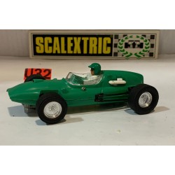 SLOT CAR SCX SCALEXTRIC EXIN C-38 COOPER CLIMAX GUIA MOVIL VERDE CLARO MEXICO