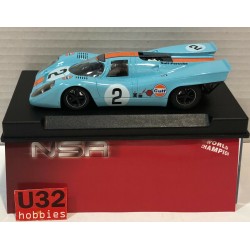 SLOT CAR NSR GD2 PORSCHE 917 K -2 DAYTONA 1971 GULF