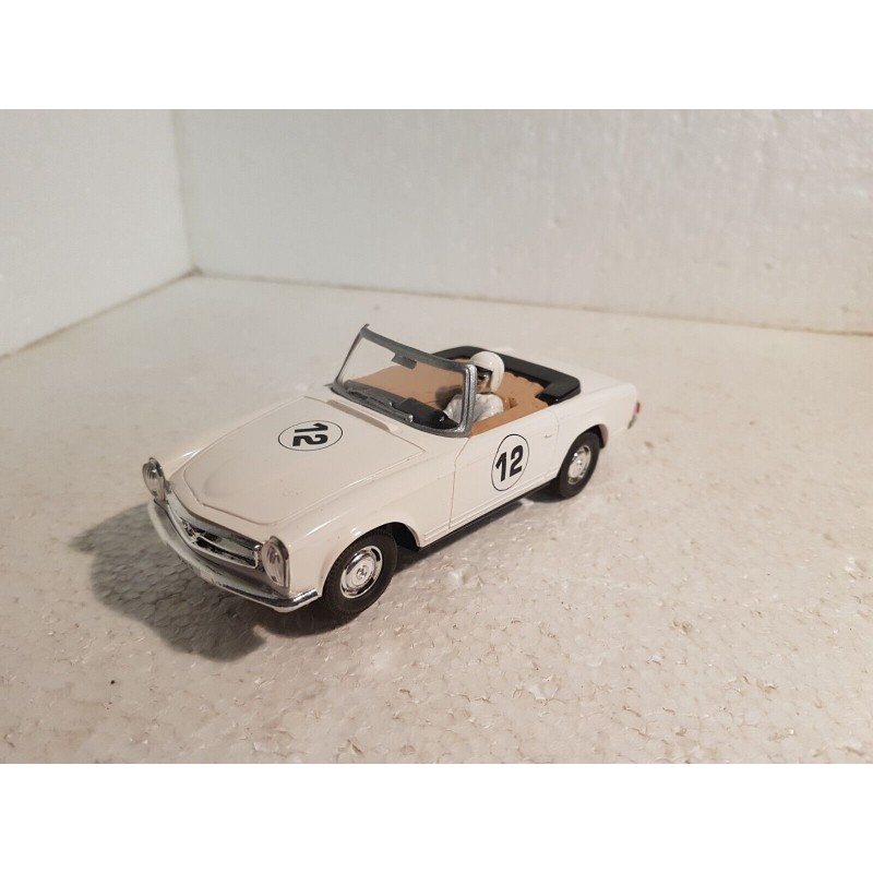 SLOT CAR SCX SCALEXTRIC LEYENDAS DE CIRCUITO MERCEDES 250 SL SPORT '65 -12