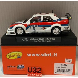 SLOT CAR SLOT.IT CA40A ALFA ROMEO 155 -8 DTM-ITC 1995 MARTINI A.RING-N.LARINI