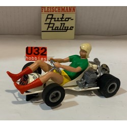 SLOT CAR FLEISCHMANN AUTO RALLYE 3270 GO CART -70 MUJER