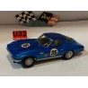 SLOT CAR REVELL 3106 CHEVROLET CORVETTE STING RAY 1965 -35 AZUL