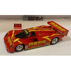 SLOT CAR BRM-004 1/24 PORSCHE 962C  -30 MOMO GIANPIERO MORETTI