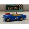 SLOT CAR SCX TRIANG SCALEXTRIC C-84 TRIUMPH TR4 -7 AZUL RACE TUNED