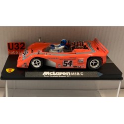 SLOT CAR VANQUISH MG CA51 McLAREN FORD M8B/C -54 MOTORSPORT 1971 OSCAR KOVALESKI