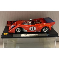 SLOT CAR VANQUISH MG CA6 McLAREN M8D -11 MOSPORT 1972 LOTHAR MOSTCHENBACHER