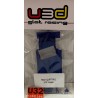 U3D CHASIS 3D AUDI QUATTRO ANGLEWINDER AZUL SCALEXTRIC