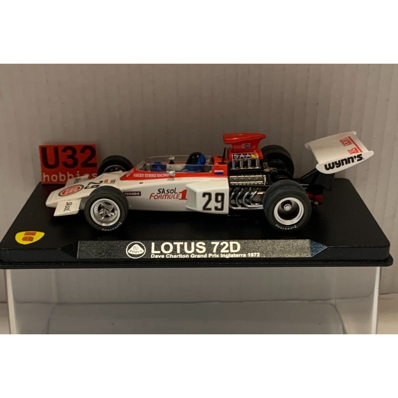 SLOT CAR VANQUISH MG GP2 LOTUS 72D -29 F1 GRAND PRIX INGLATERRA 1972 D.CHARLTON