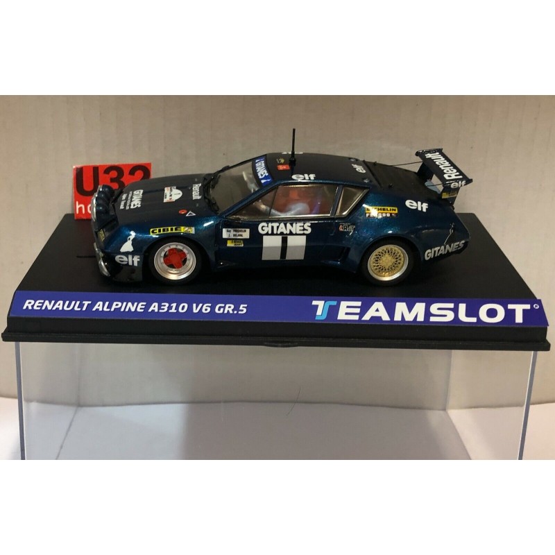 SLOT CAR TEAM SLOT 12502 RENAULT ALPINE A310 V6 GR.5 -1 GITANES RALLYE DU VAR'76