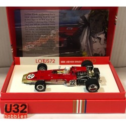 SLOT CAR POLICAR PCW02 LOTUS 72 -22 GP MONZA 1971 JOCHEN RINDT