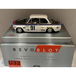 SLOT CAR REVOSLOT RS-0222 BMW 2002 -91 LE MANS 1975 HEIDEGGER RACING D.BRILLANT