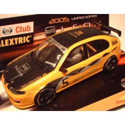 SLOT CAR SCX SCALEXTRIC 6169 SEAT LEON SCALEXTRIC CLUB 2005 LIMITED.EDITION