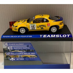 SLOT CAR TEAM SLOT 11710 TOYOTA CELICA GT FOUR ST-185 RALLY CORTE INGLES 1993