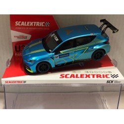 SCALEXTRIC U10450S300 CUPRA E-RACER -27 FIA E TOURING CAR WORLD CUP CHAMPION