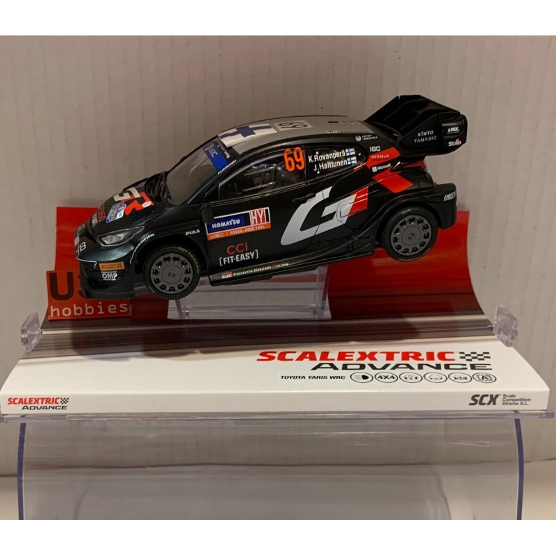 SLOT CAR SCX SCALEXTRIC ADVANCE E10529S300 TOYOTA YARIS WRC -69 SWEDEN 2024