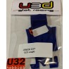 SLOT CAR U3D CHASIS 3D LANCIA 037 ANGLEWINDER AZUL SCALEXTRIC