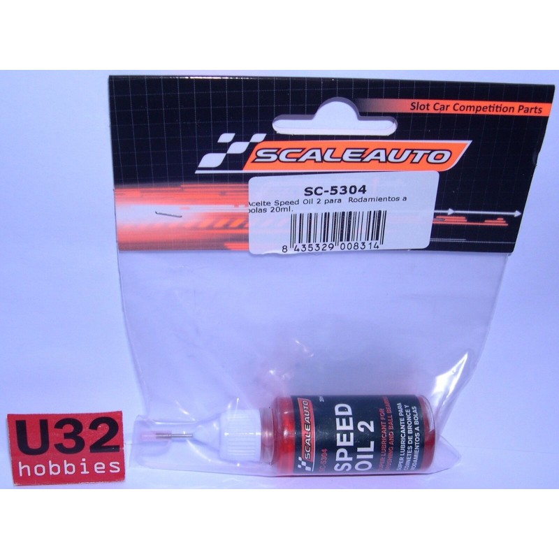 SCALEAUTO SC-5304 ACEITE SPEED OIL 2 PARA RODAMIENTOS A BOLAS 20ml 